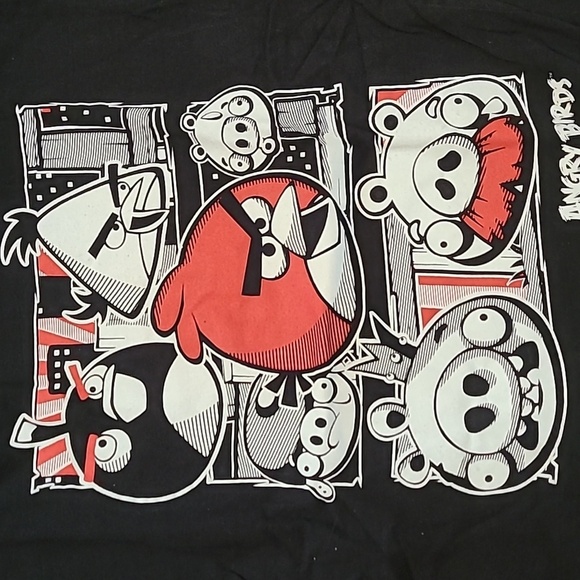 💥3for$12💥 Angry Birds boy's Tshirt size XL - Picture 2 of 3